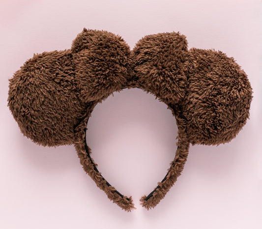 Dark Brown Minnie Ears